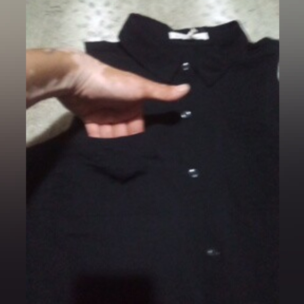 Bcbgeneration Black Sleeveless Button-Front Tunic - image 4